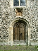 west door