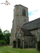 a tower, nave and porch not speaking to each other