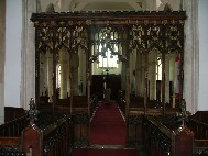 looking west