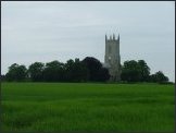 Across the fields: no confusing it with Cawston, then.