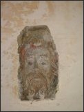 Corbel above the south door