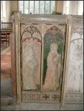 The screen: St Philip and St Bartholomew