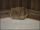 Chancel boss 1: the annunciation