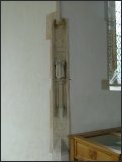 Image niche beside south transept