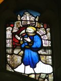 South transept glass: John Brigg, donor