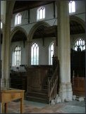 Pulpit and north arcade