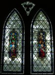 Evangelists in the south window - Pugin?