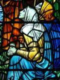 East window: detail