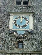 clock and sundial