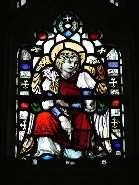 angel with the lily of the Annunciation