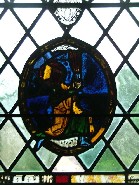 St Edmund offers up the instruments of his martyrdom, C1250