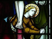 St Mary Magdalene at the foot of the cross