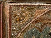 carving in the spandrils