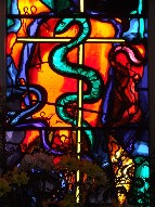 Moses, the staff and the serpent
