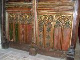 Rood screen dado (north)