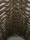 beautiful modern scissor-brace roof