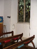piscinaand sedilia to a former altar