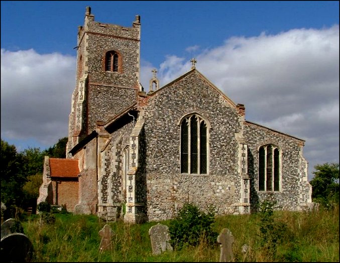 Shotesham St Mary: particularly handsome