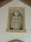 angel in the porch