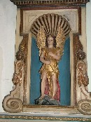 St Michael in the war memorial