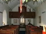 Looking west