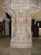 the stem with evangelistic symbols