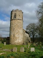 the church folds behind it