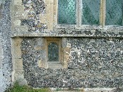 glazed low side window
