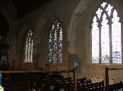 arcade in south wall