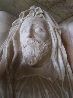 corpse in a shroud