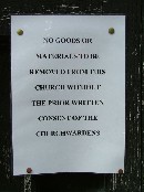 no goods or materials
