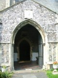 Block-like 19th century porch