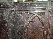 rood screen: detail