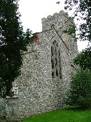 west end of nave
