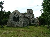 from the north-east - note Butterfield's raised aisle