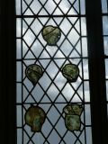 Five heads in a window