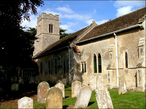 Stoke Holy Cross: pleasantly shaded from suburbia