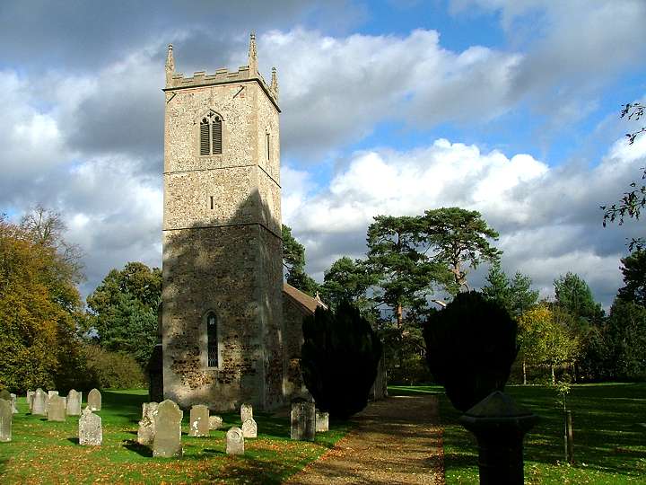 St Mary: a gorgeous setting in parkland