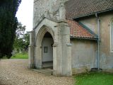 Curious 'Gothick' porch