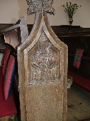 bench end: Bishop
