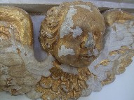 flaking cherub