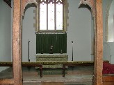 altar in the sanctuary