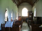 Looking west