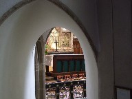 view from a side chapel
