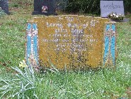 art deco gravestone