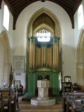 Looking west