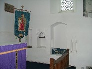 former aumbry/piscina/sedilia