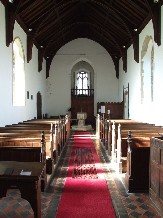 looking west