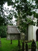 the truncated tower, now a vestry