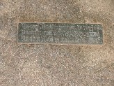 brass inscription